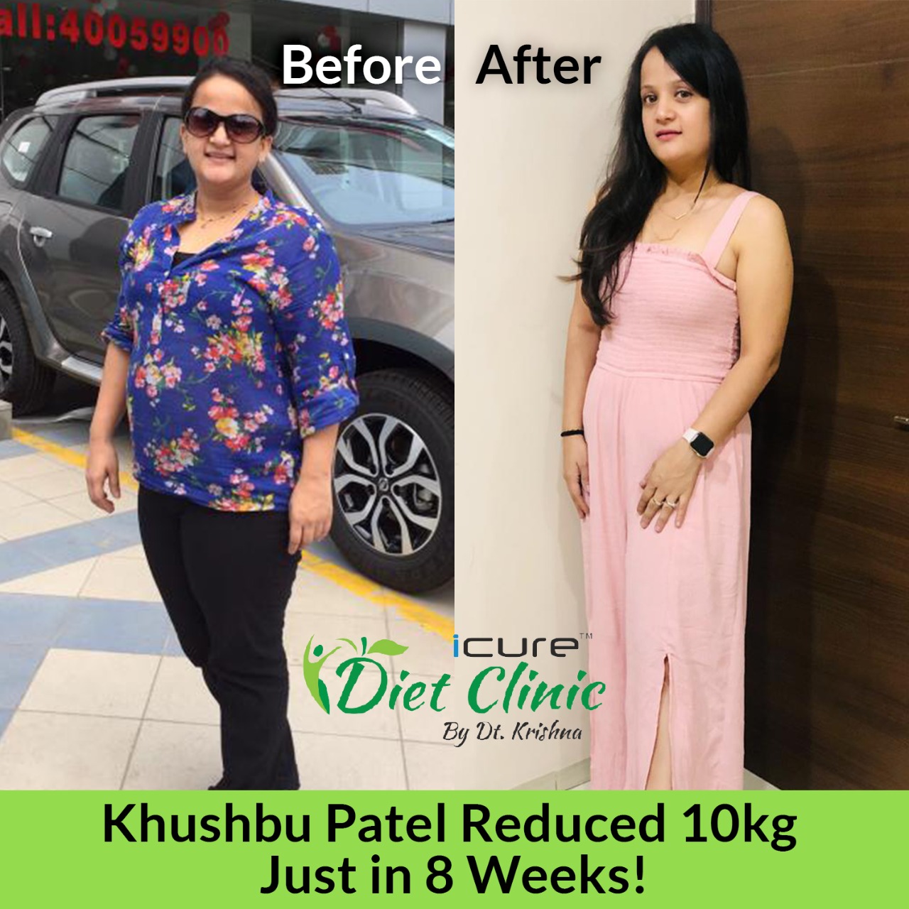 Khushbu Patel Reduced 10kg Just In 8 Weeks